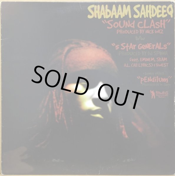 画像1: SHABAAM SAHDEEQ / SOUND CLASH (1)