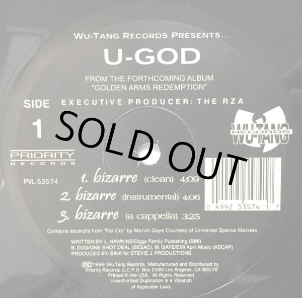 画像1: U-GOD / BIZARRE (1)