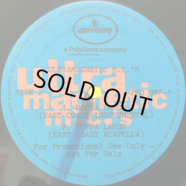 画像3: ULTRAMAGNETIC MC'S / POPPA LARGE (PROMO) (3)