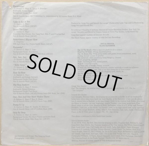 画像2: NICE & SMOOTH / AIN'T A DAWN THING CHANGED (2)