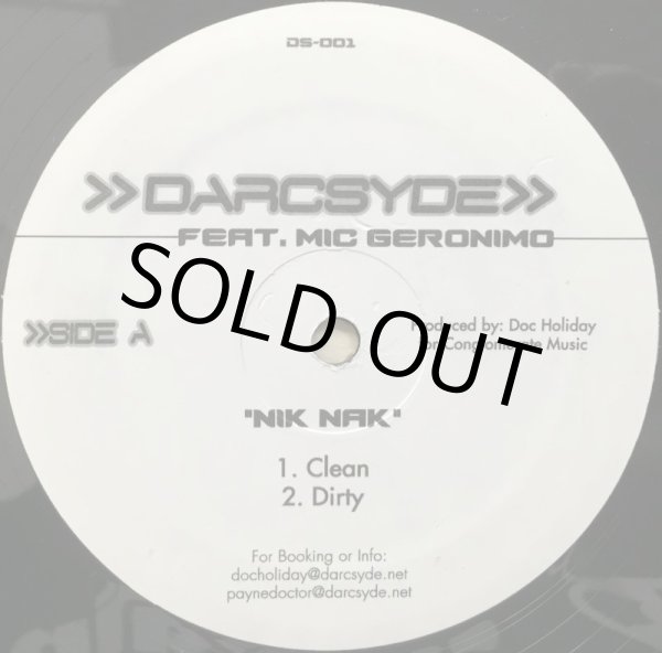 画像1: DARCSYDE / NIK NAK (1)