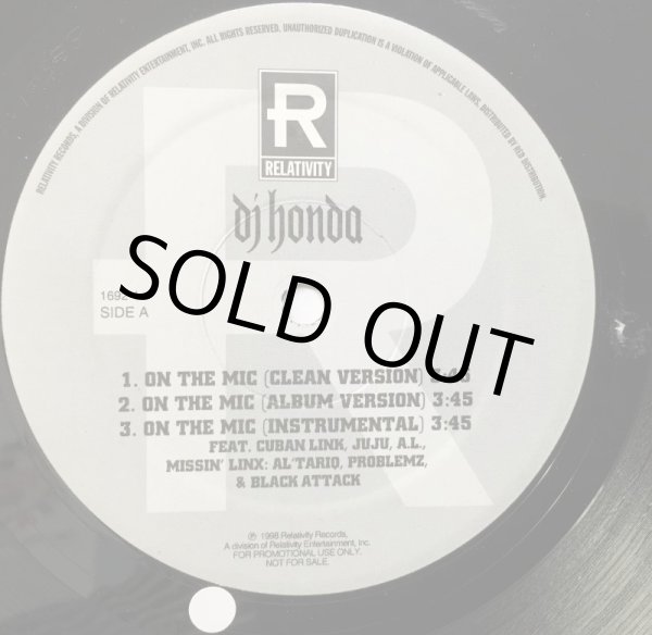 画像2: DJ HONDA / ON THE MIC (2)
