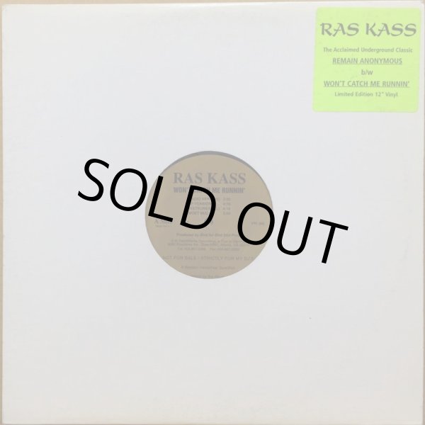 画像1: RAS KASS / WON'T CATCH ME RUNNIN' (RE) (1)