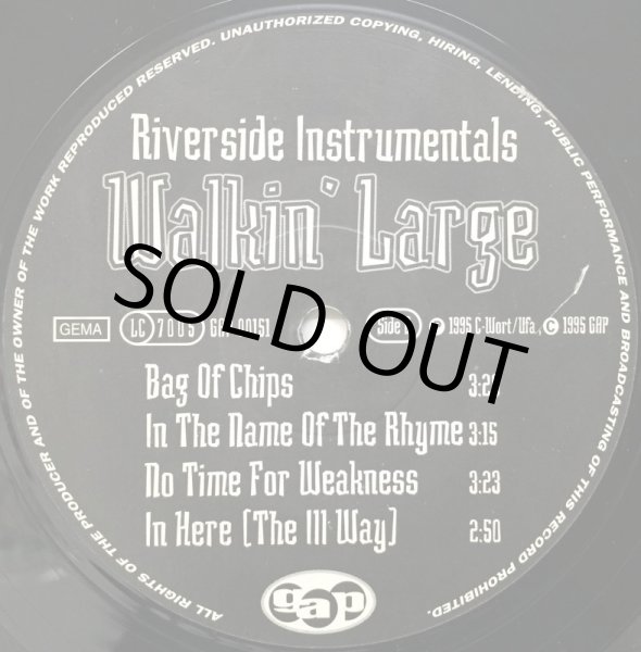 画像2: WALKIN' LARGE / RIVERSIDE INSTRUMENTALS (1) (2)