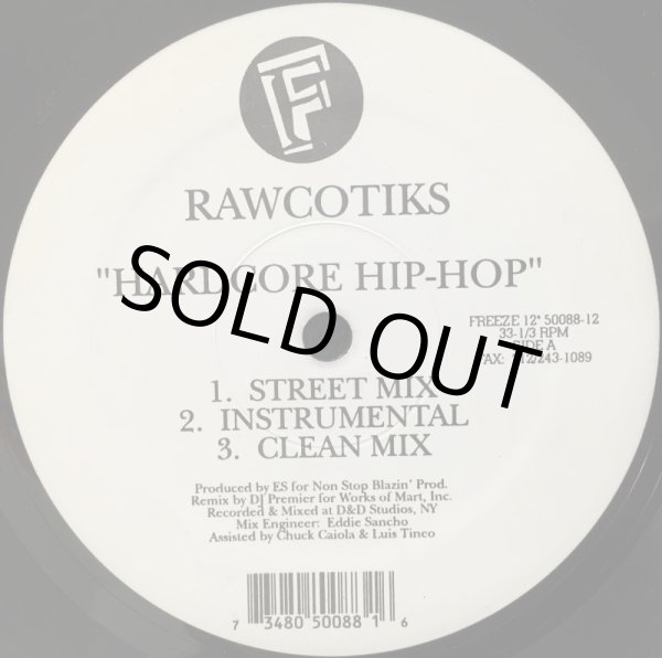 画像1: RAWCOTIKS / HARDCORE HIP-HOP (1)