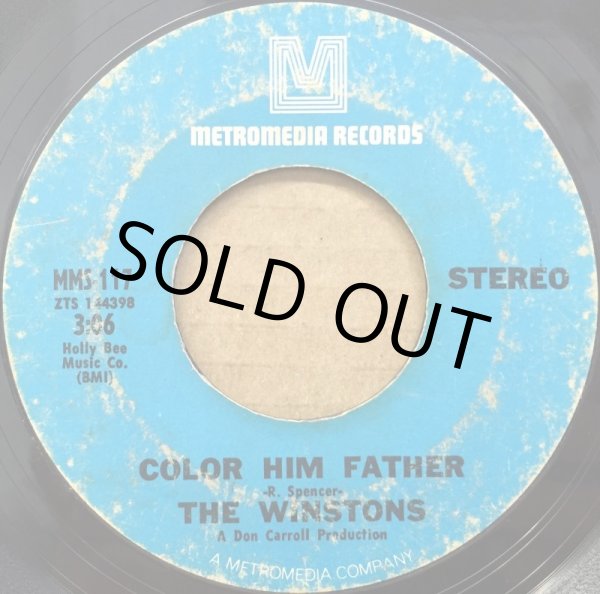 画像1: WINSTONS, THE / COLOR HIM FATHER (7") (1)