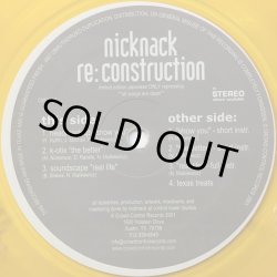 画像1: NICKNACK / RE:CONSTRUCTION (RE YELLOW)