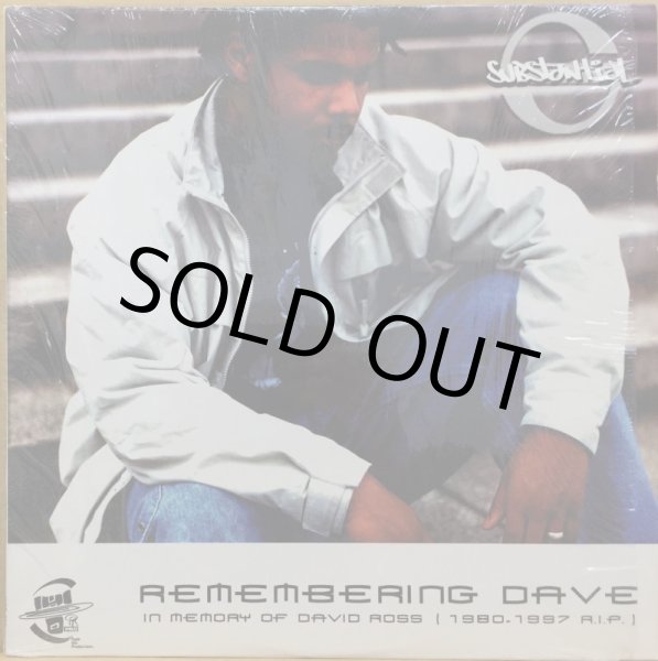 画像1: SUBSTANTIAL / REMEMBERING DAVE (R.I.P.) (1)