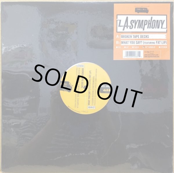 画像1: L.A. SYMPHONY / BROKEN TAPE DECKS (1)