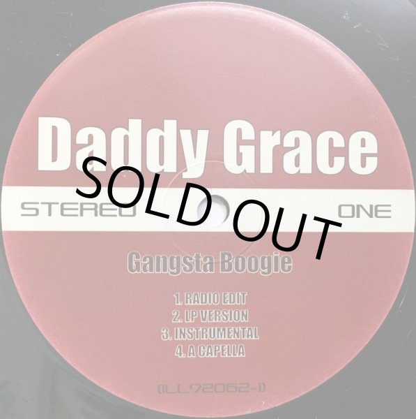 画像1: DADDY GRACE / GANGSTA BOOGIE (1)