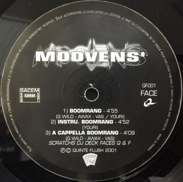 画像1: MOOVENS' / BOOMRANG (1)
