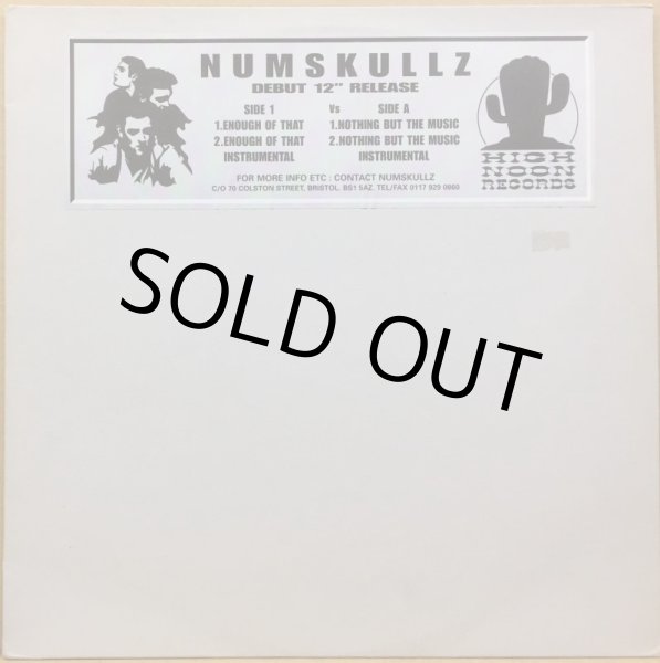 画像1: NUMSKULLZ / ENOUGH OF THAT (1)