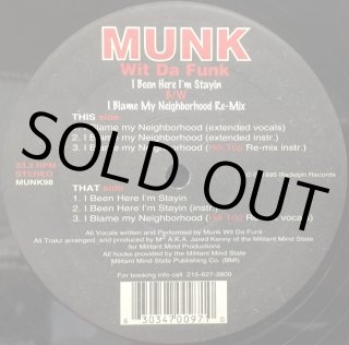 MUNK WIT DA FUNK / MONEY