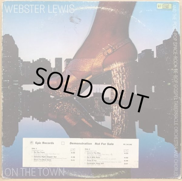 画像1: WEBSTER LEWIS / ON THE TOWN (1)