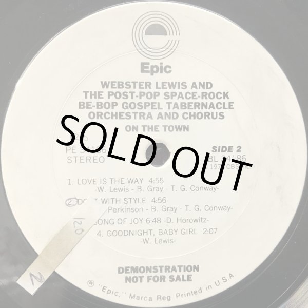 画像3: WEBSTER LEWIS / ON THE TOWN (3)
