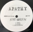 画像1: APATHY / JUST BEGUN (1)