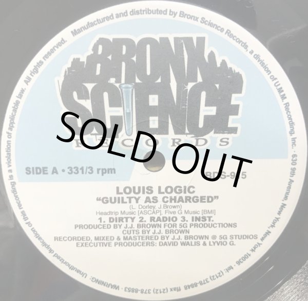 画像2: LOUIS LOGIC / GUILTY AS CHARGED (2)