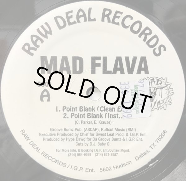 画像1: MAD FLAVA / POINT BLANK (1)