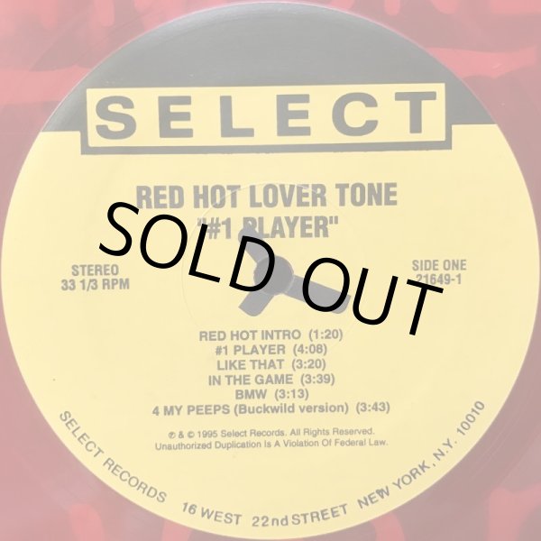 画像2: RED HOT LOVER TONE / #1 PLAYER (2)