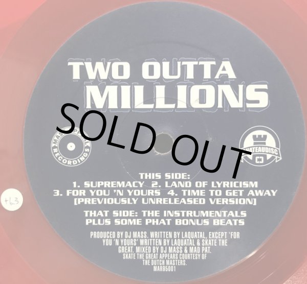 画像2: TWO OUTTA MILLIONS / FOR YOU N' YOURS EP (RE) (2)