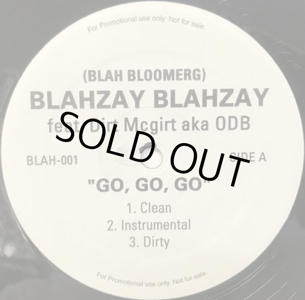 画像1: BLAHZAY BLAHZAY / GO, GO, GO (1)