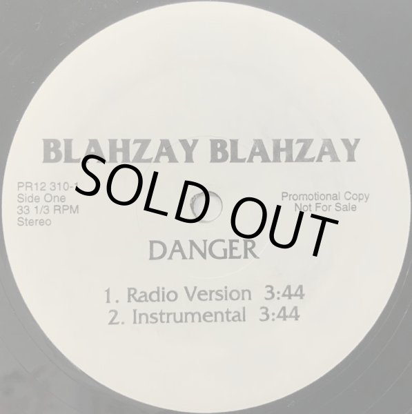 画像1: BLAHZAY BLAHZAY / DANGER (PROMO) (1)
