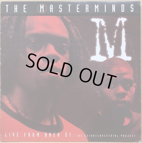 画像1: MASTERMINDS, THE / LIVE FROM AREA 51 : THE EXTRATERRESTRIAL PROJECT (1)