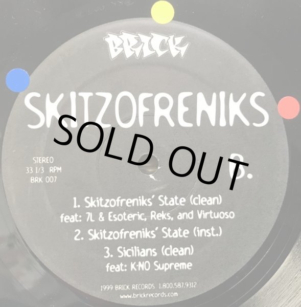 画像2: SKITZOFRENIKS / OH MY OWN SHIT (2)
