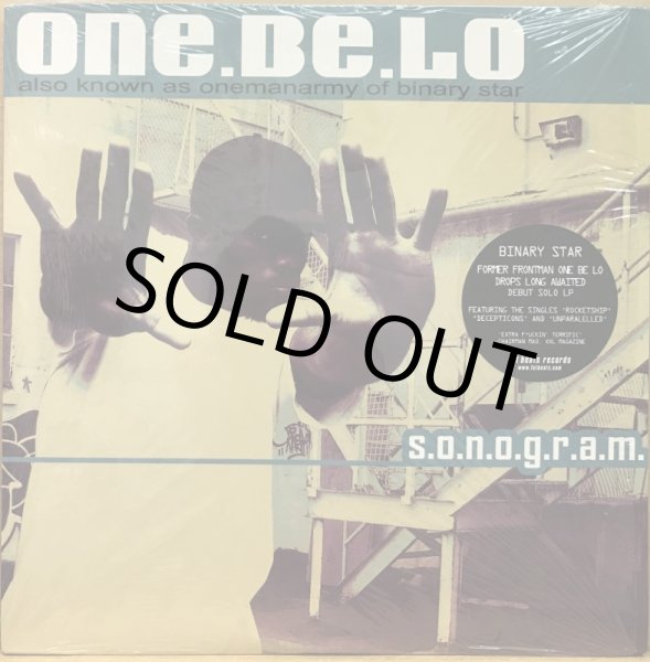 画像1: ONE.BE.LO / S.O.N.O.G.R.A.M. (1)