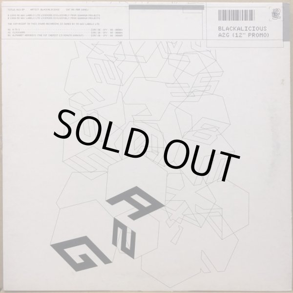 画像1: BLACKALICIOUS / A2G EP (PROMO) (1)