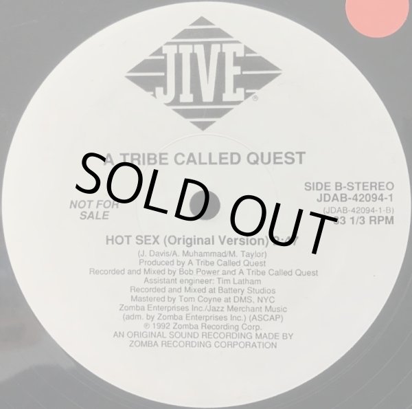 画像1: A TRIBE CALLED QUEST / HOT SEX (PROMO) (1)