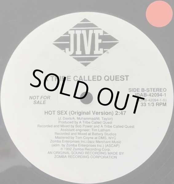 画像2: A TRIBE CALLED QUEST / HOT SEX (PROMO) (2)