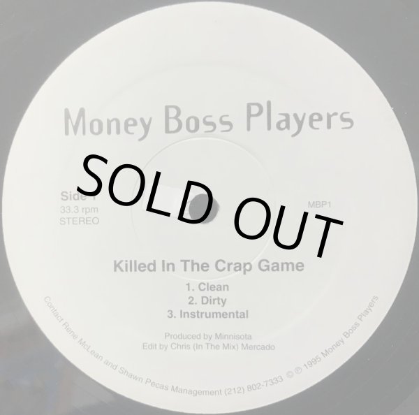 画像1: MONEY BOSS PLAYERS / KILLED IN THE CLAP GAME (1)