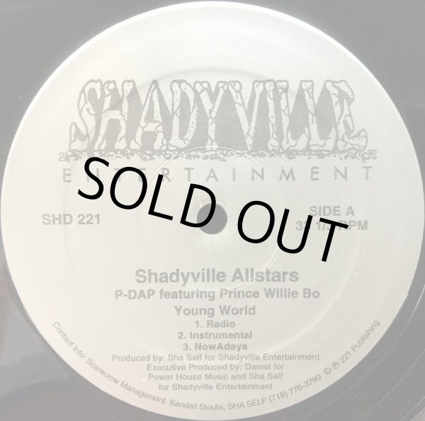 画像1: SHADYVILLE ALLSTARS / YOUNG WORLD (1)