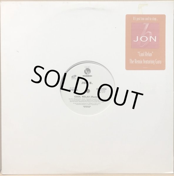 画像1: JON B. / COOL RELAX (REMIX) (1)