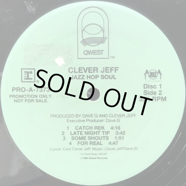 画像2: CLEVER JEFF / JAZZ HOP SOUL (2)