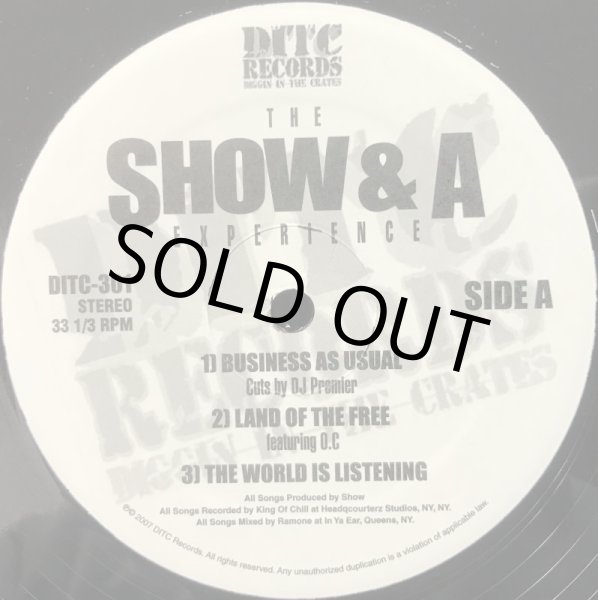 画像1: SHOW & A EXPERIENCE, THE (SHOW & AG) / BUSINESS AS USUAL (1)