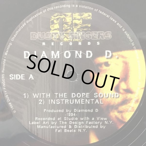 画像1: DIAMOND D. / WITH THE DOPE SOUND (1)