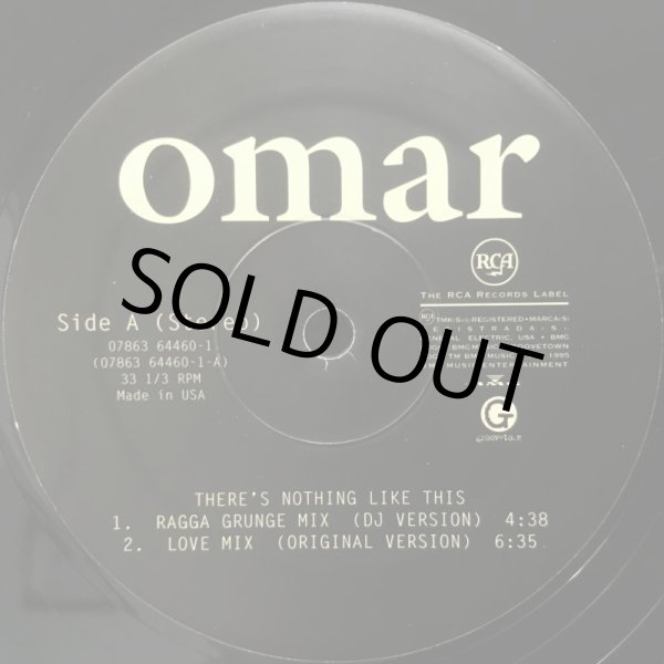 画像1: OMAR / THERE'S NOTHING LIKE THIS (1)