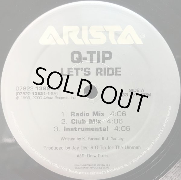 画像1: Q-TIP / LET'S RIDE (1)