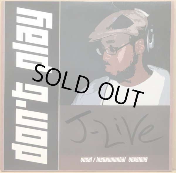 画像1: J-LIVE / DON'T PLAY (1)