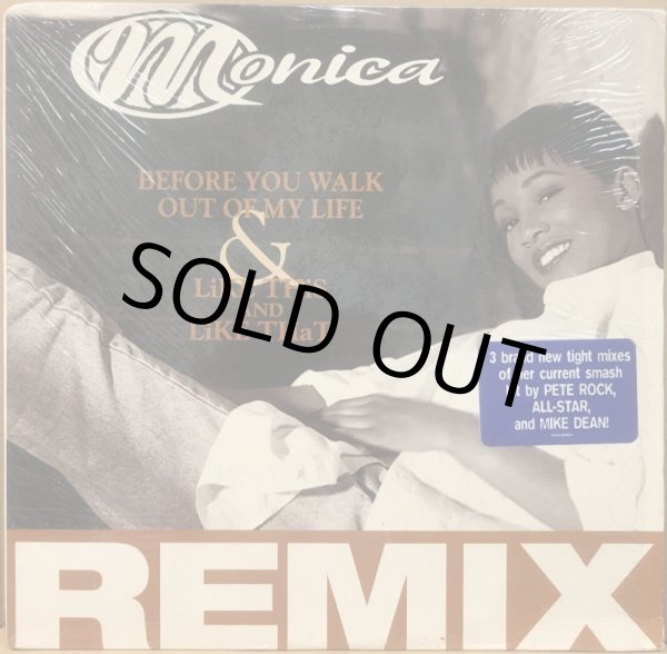 画像1: MONICA / BEFORE YOU WALK OUT OF MY LIFE REMIX (1)