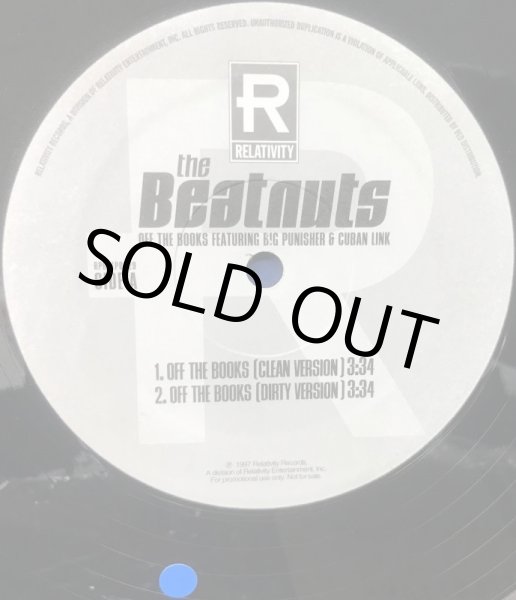 画像2: BEATNUTS, THE / OFF THE BOOKS (PROMO) (2)