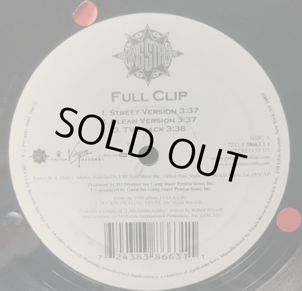 画像2: GANG STARR / FULL CLIP (RE) (2)