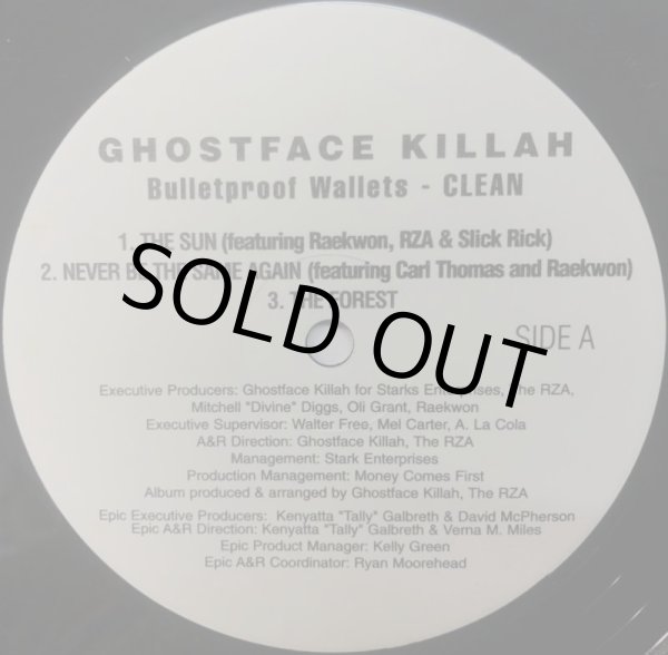 画像1: GHOSTFACE KILLAH / BULLETPROOF WALLETS (PROMO) (1)