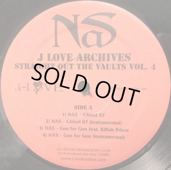 画像1: NAS & J-LOVE / J-LOVE ARCHIVES: STRAIGHT OUT THE VAULTS VOL.4 (1)