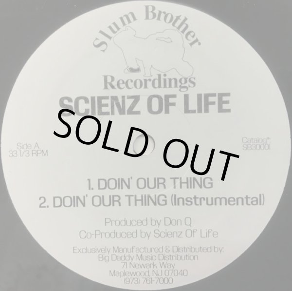 画像1: SCIENZ OF LIFE / DOIN' OUR THING (1)