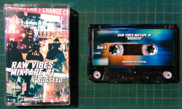 画像1: BUGSEED / RAW VIBES MIXTAPE #1 (CASSETTE TAPE) (1)