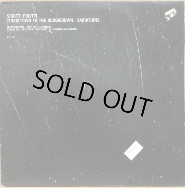 画像1: SCRITTI POLITTI / TINSELTOWN TO THE BOOGIEDOWN (UK 2×12") (1)