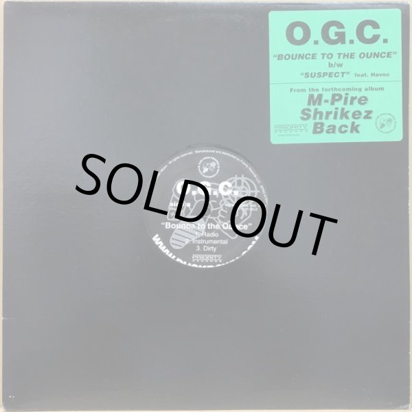 画像1: O.G.C. / BOUNCE TO THE OUNCE (PROMO) (1)